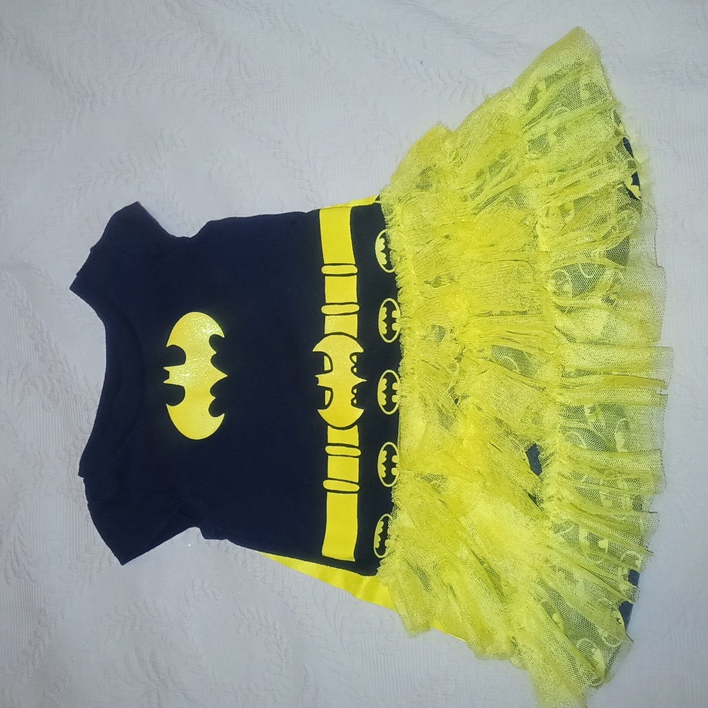 Batman tulle onesie baby girl 18 months